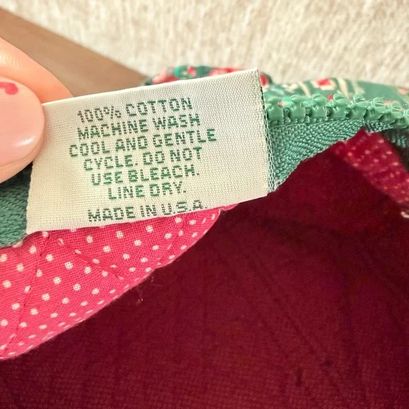 1993 “Springtime” RARE Vera Bradley Small Duffle-VINTAGE RETIRED - Picture 9 of 12